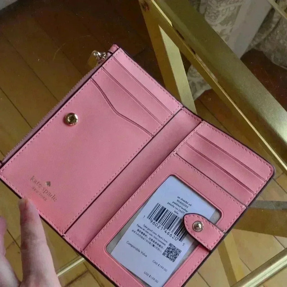 Kate Spade Leila Small Slim Bifold Wallet - Picture 6 of 6